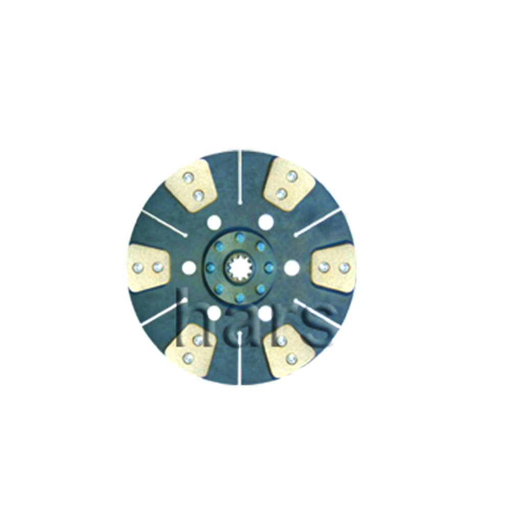 Clutch plate, 6 pairs of pads, Rigid - 1831