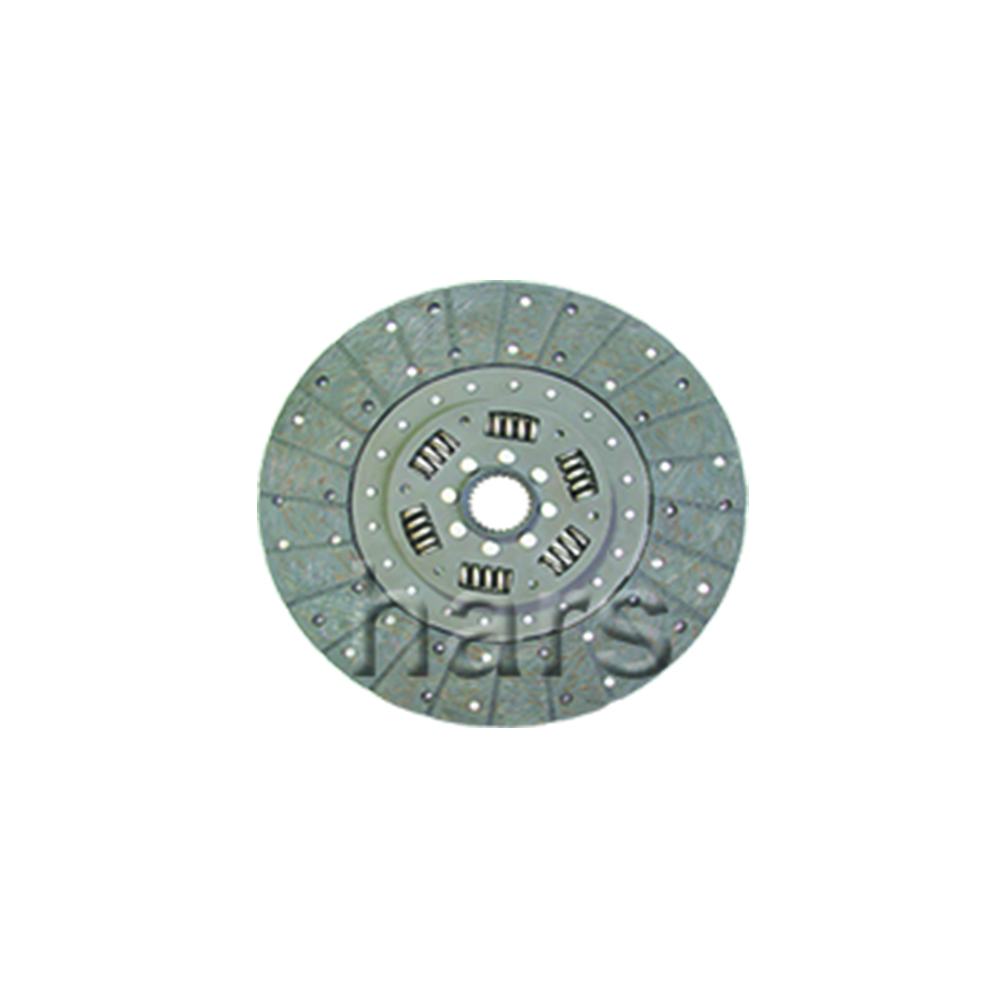Clutch plate with torsion spring, organic pad - 1756