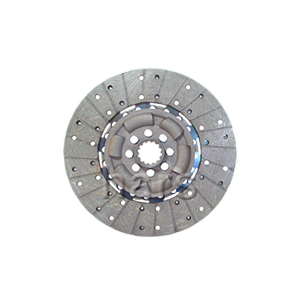 Clutch plate with Torsion spring, closed cover, organic pad