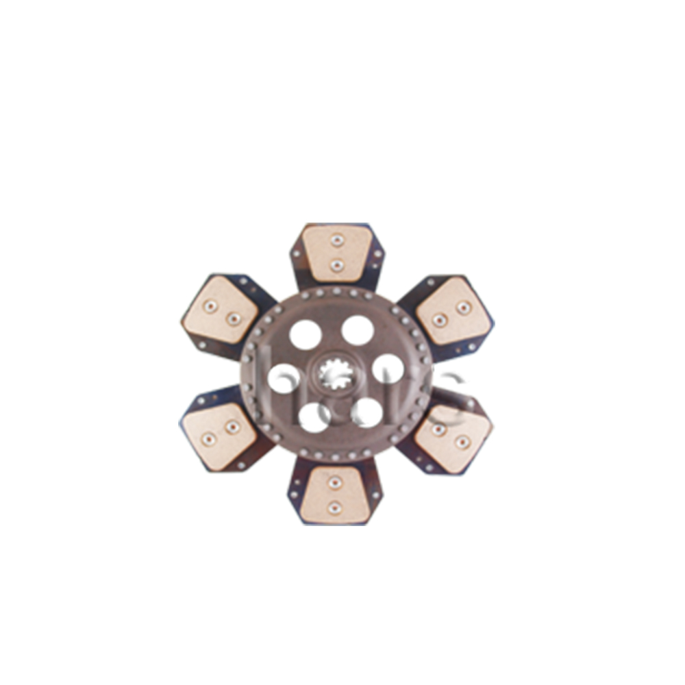 Clutch plate, 6 pairs of pads, Rigid