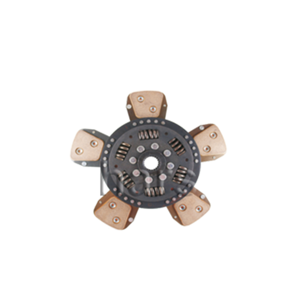 Clutch plate with tansion spring, Bronze 5 pairs of pads