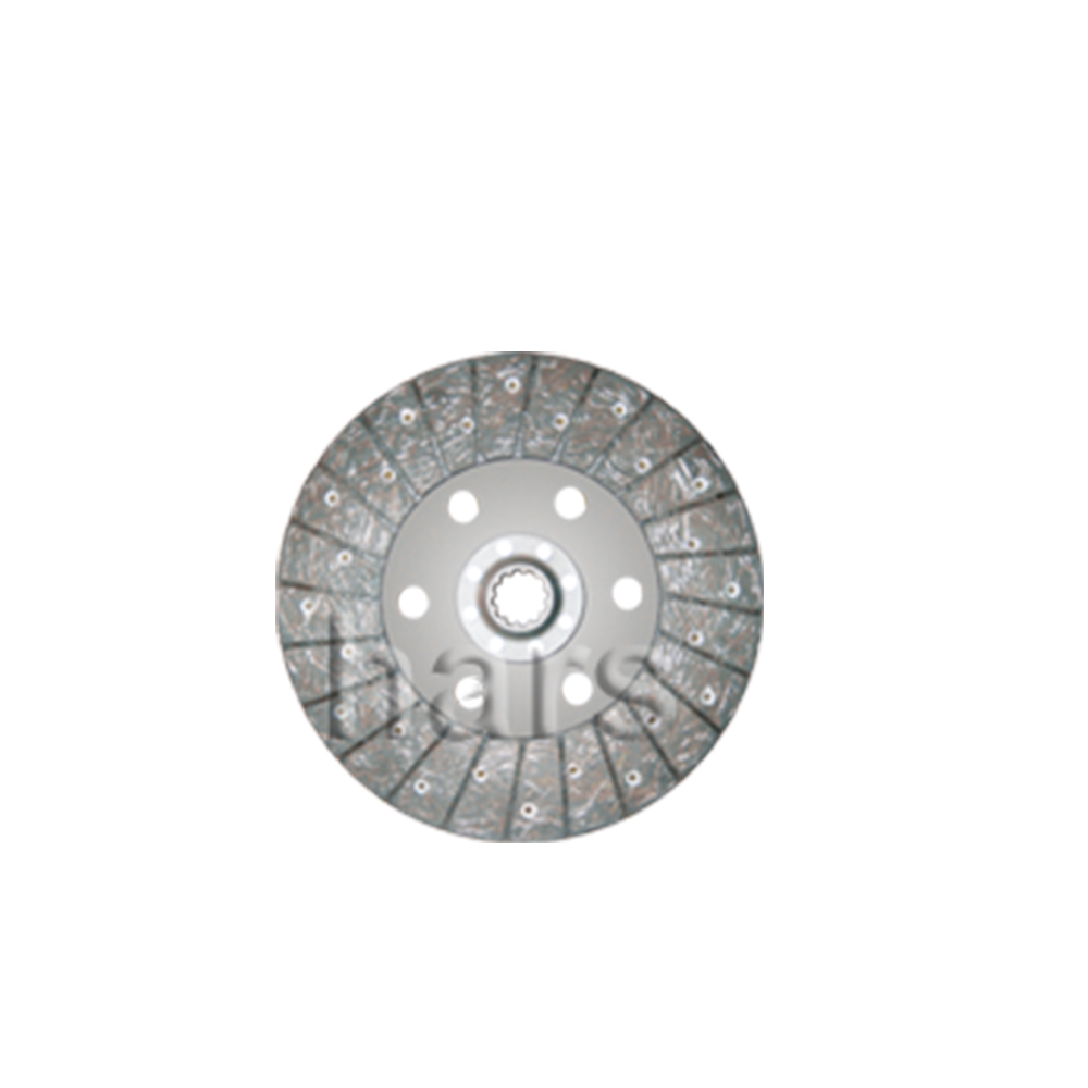 Clutch PTO plate, organic pad, rigid