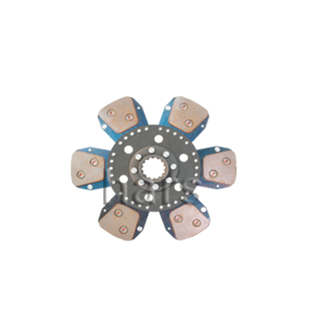 Clutch plate, 6 pairs of pads, Rigid - 2048