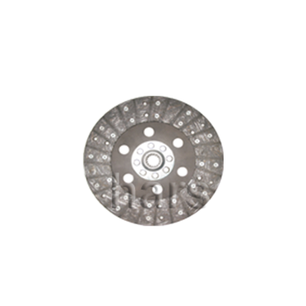 Clutch plate with spring sheet organic pad ,rigid