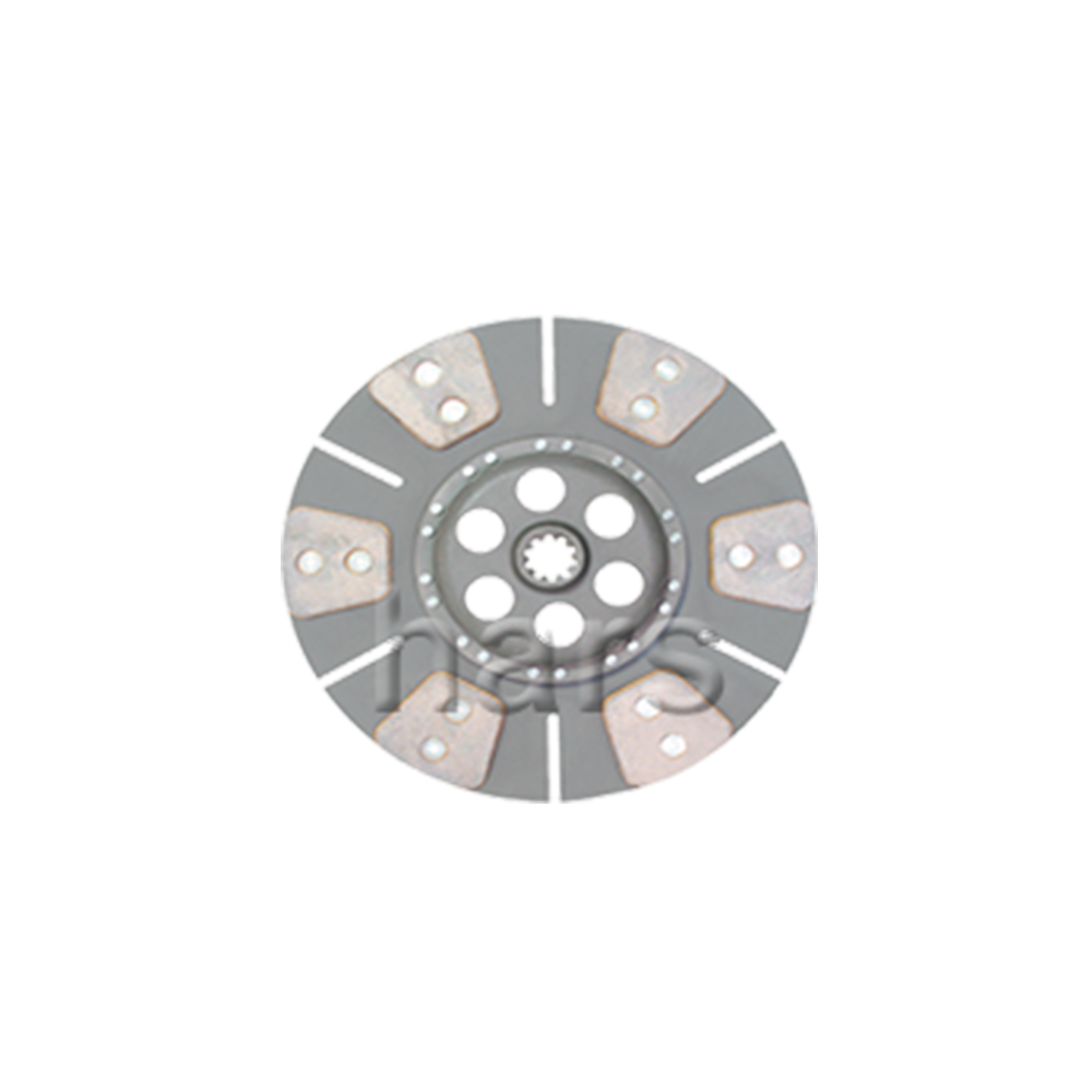 Clutch plate, Bronze with 6 pairs of pads, Rigid
