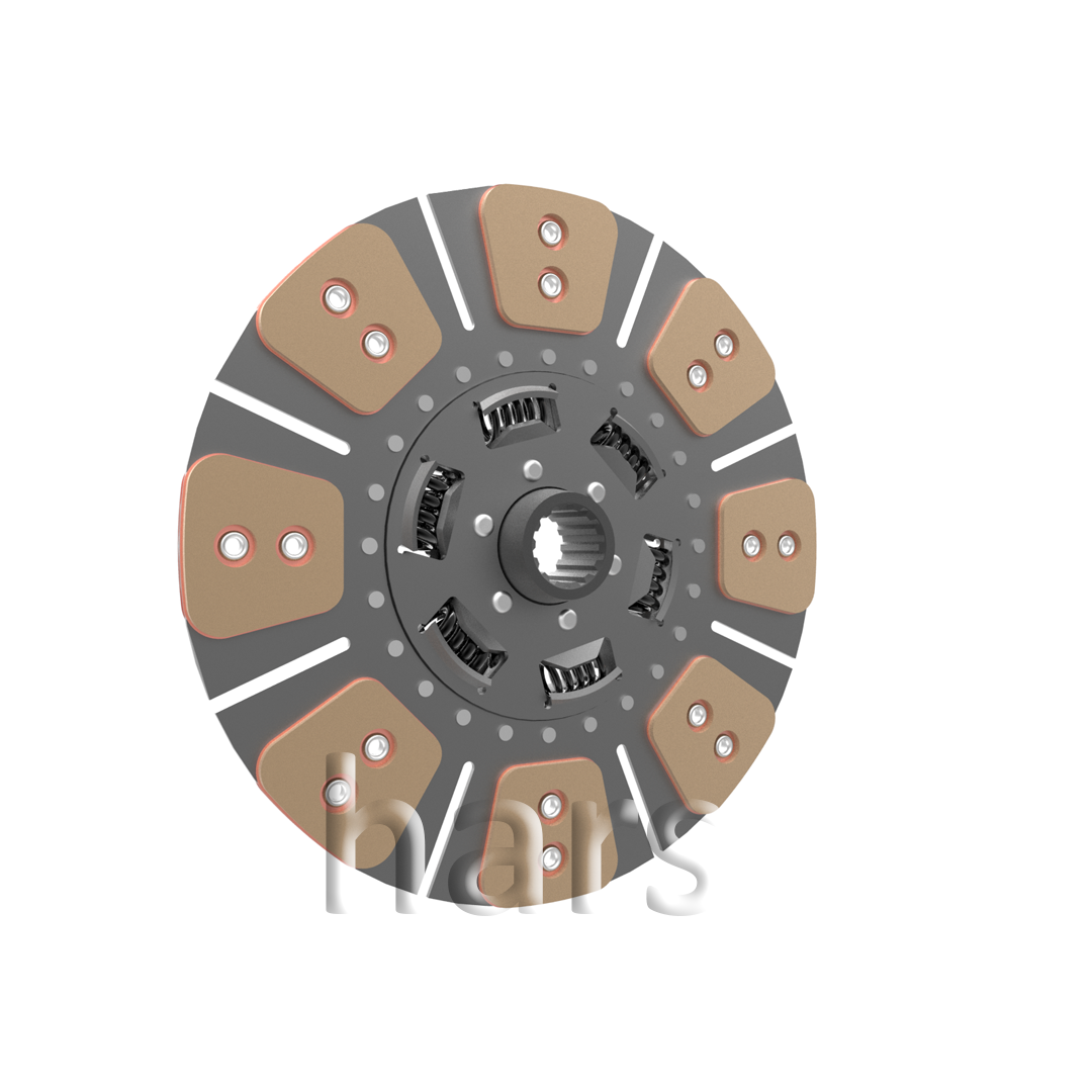 FIAT Clutch plate with torsion spring bronze 8 pairs of pads