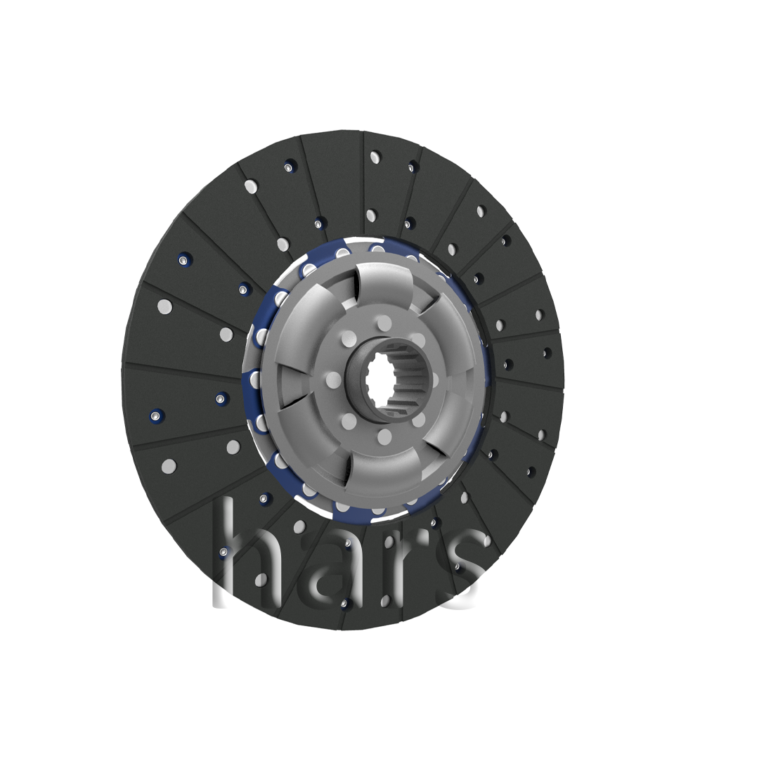 TÜMOSAN Clutch plate with tansion spring organic pad HARS