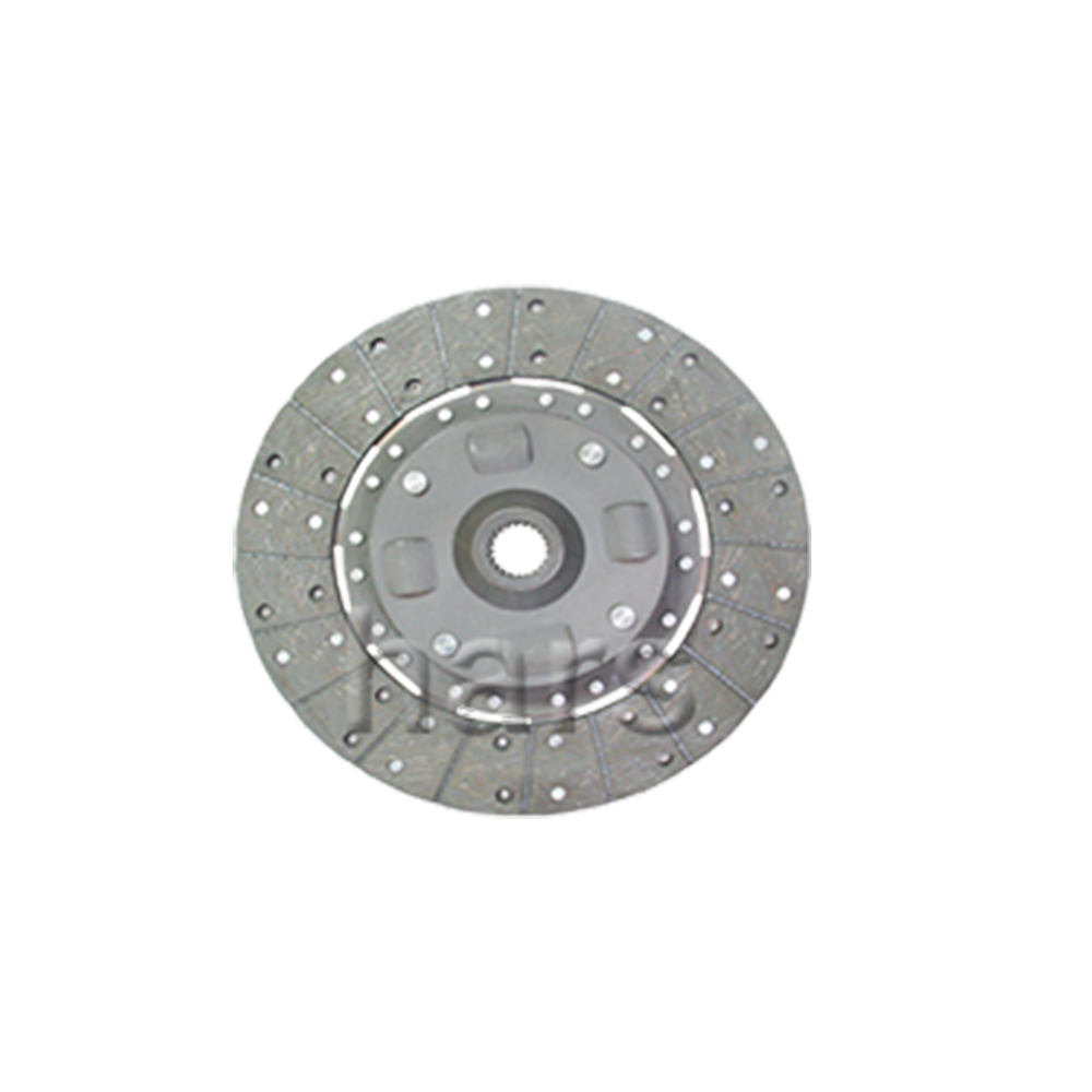 Clutch plate with Torsion spring, closed cover, organic pad