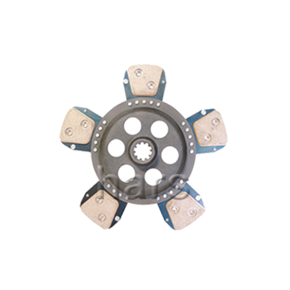 Clutch plate, 5 Pairs of pads, Rigid