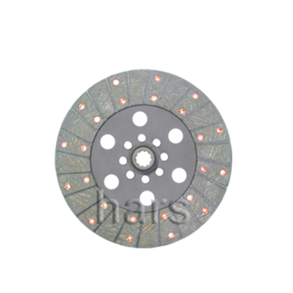 Clutch PTO plate, organic pad, rigid