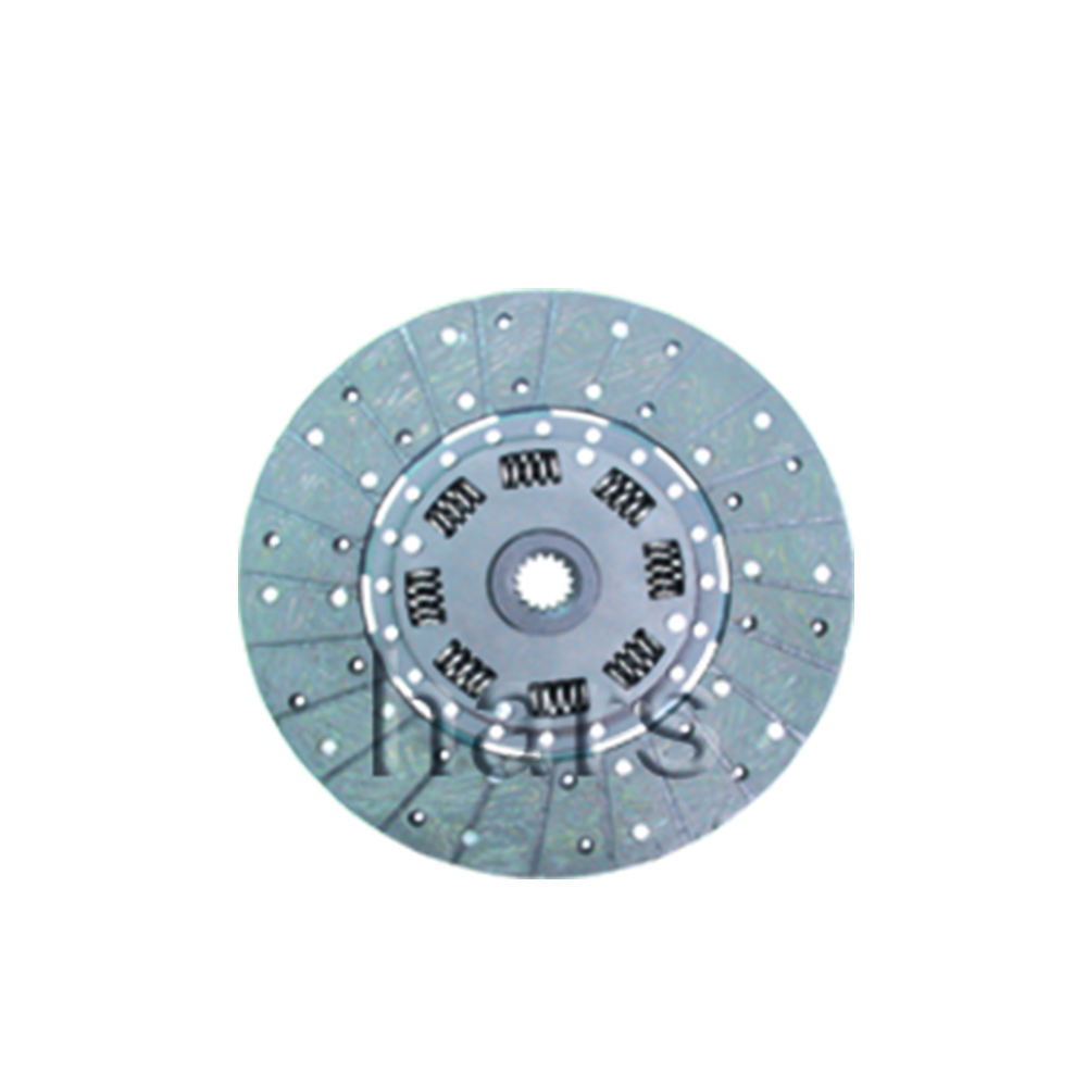 Clutch plate with torsion spring, organic pad - 1714