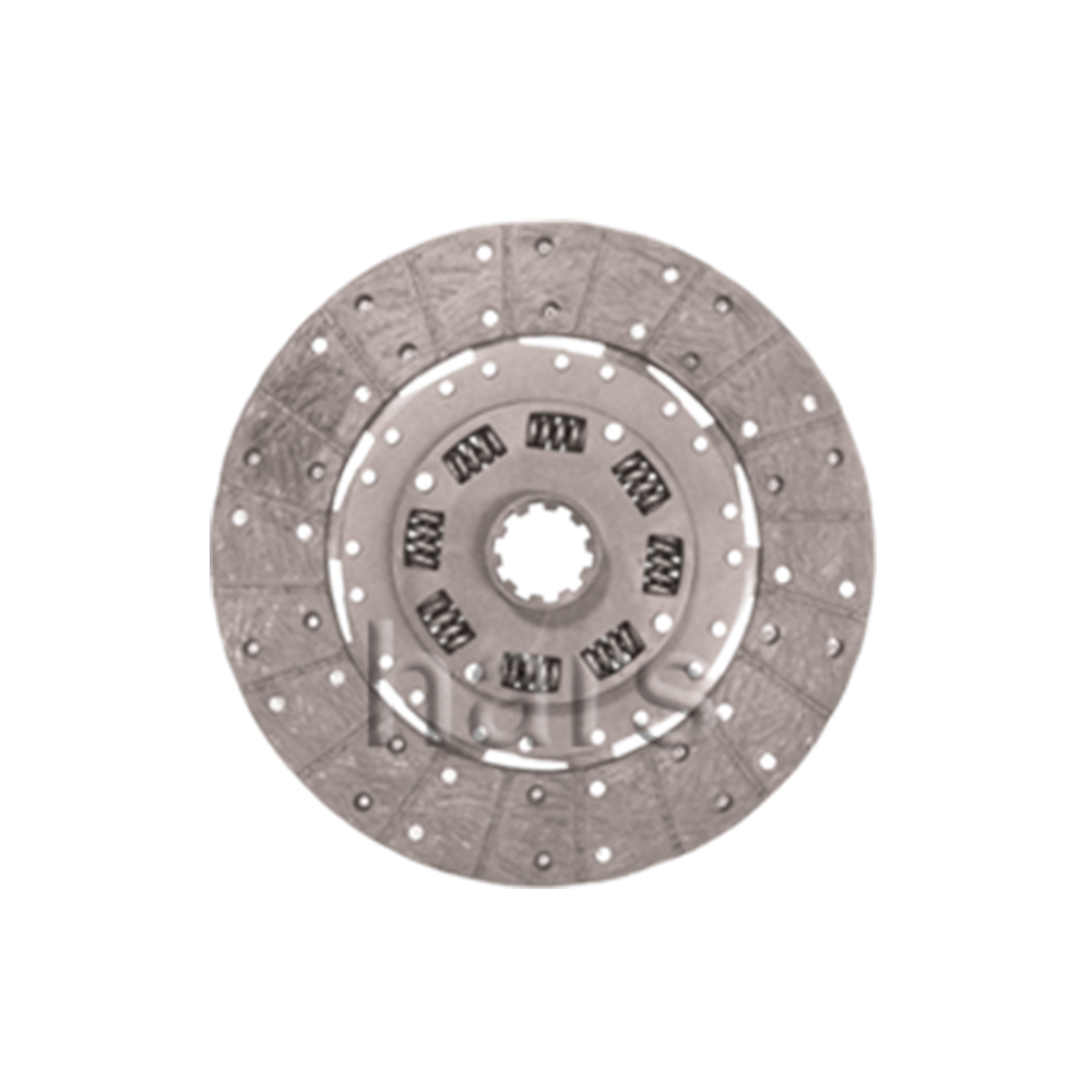 Clutch plate with torsion spring, organic pad - 1735