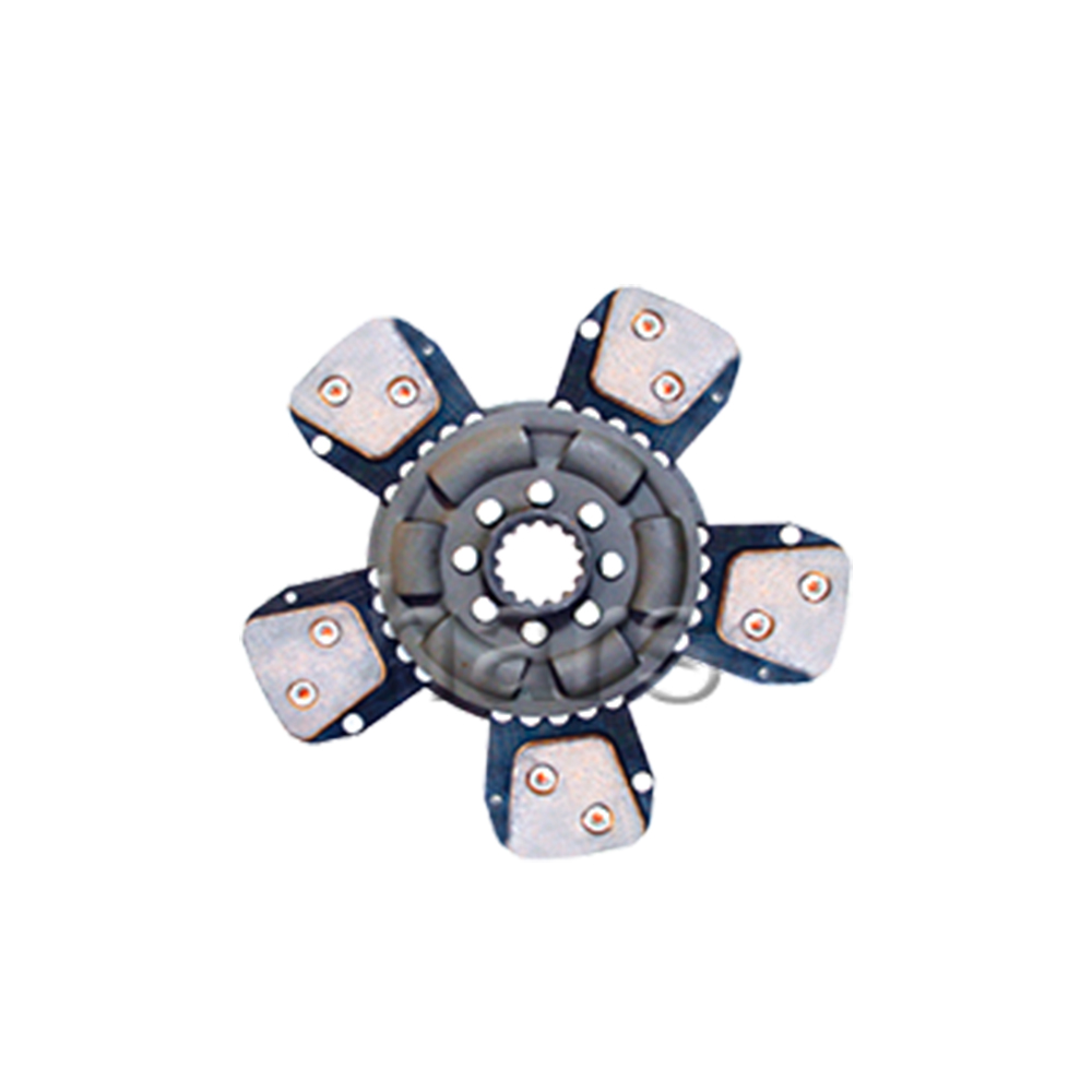 Clutch plate with torsion spring, closed cover , 5 pairs of pads - 2044