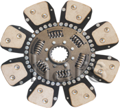Clutch plate bronze 8 pairs of pads , rigid