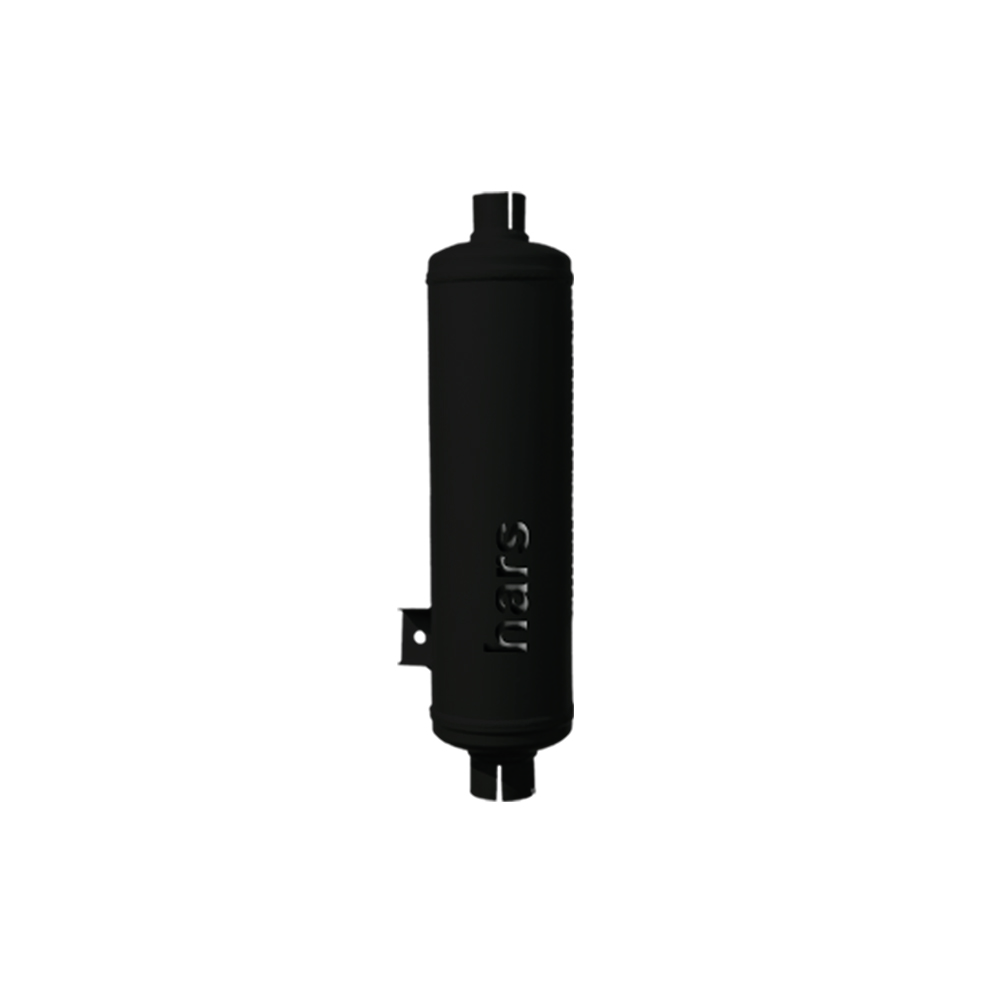 Silencer black colour heat resistance 600°