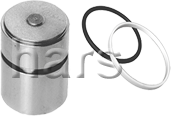 Hydraulic cylinder piston with seal & O