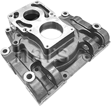 Differential rear cover