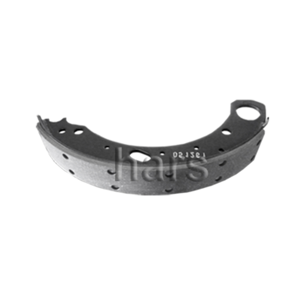 Brake shoe with facing