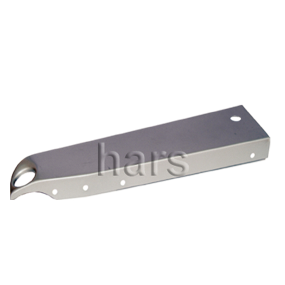 Front grille side panel without hole RH
