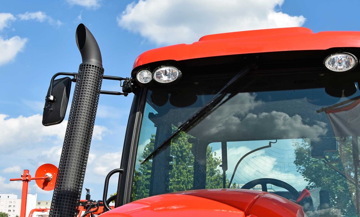 Tractor Exhaust System Maintenance and Renewal